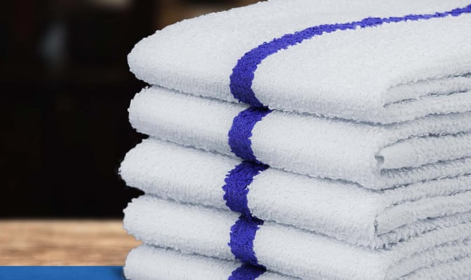 Commercial towel cleaning and laundry service
